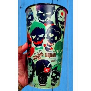 Suicide Squad XL Cup 7.5 inches Tall Cold Drink Promotional Superheroes DC Comic
